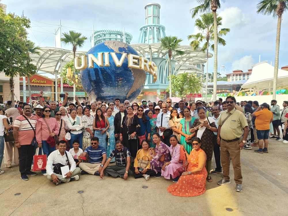Universal Studios theme park gate, Singapore