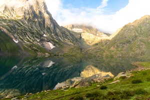 The beautiful landscapes of Sonmarg
