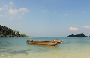 Scenic Kala Patthar Beach