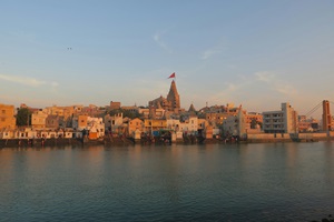 The Dwarkadhish Temple of Lord Krishna