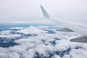 Mount Everest flight with a stunning view