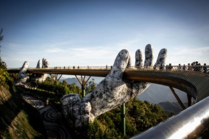 Golden Bridge at Ba Na Hills